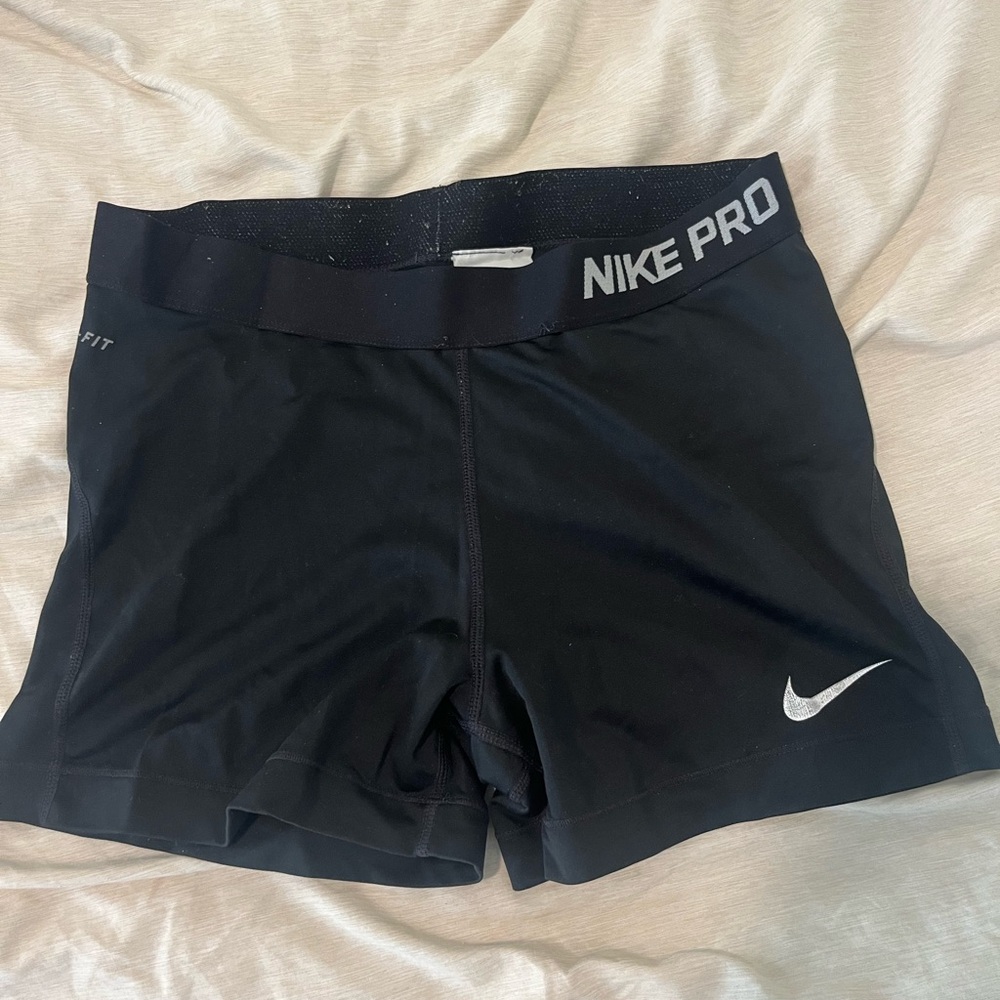 Nike pro athletic shorts spandex